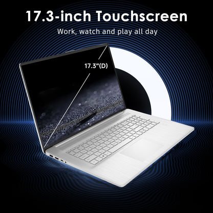 HP TPN-I139 17.3" Touchscreen Laptop Intel N200 2TB SSD