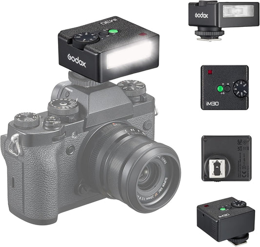 Godox iM30 Mini Camera Flash Speedlite GN15