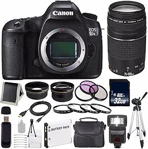 Canon CAN5DSR EOS 5DS R DSLR Camera Bundle