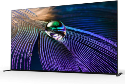 Sony E94SNXR65A90J 65" OLED 4K HDR Smart TV Bundle with Protection