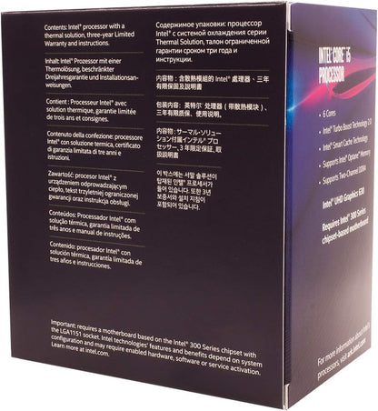 Intel BX80684I58600 Core i5-8600 6-Core Desktop Processor