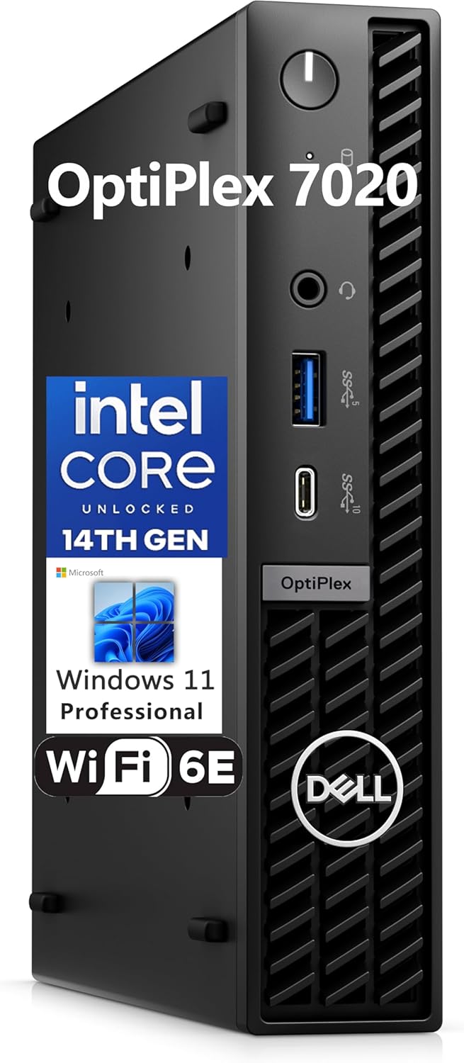 Dell 7020 MFF i5-14500T Mini Desktop WiFi 6E — main product image