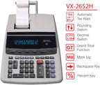 Sharp VX 2652H 12-Digit Printing Calculator