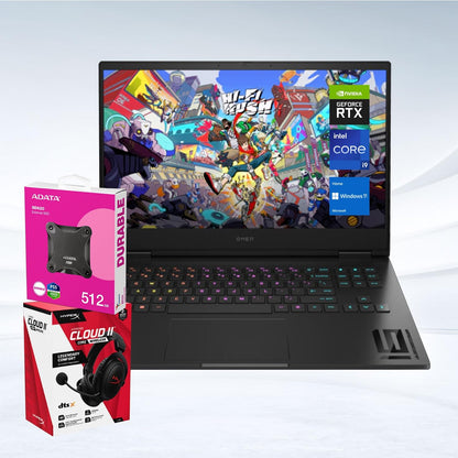 HP TPN-C167 Omen i9 RTX 4080 Gaming Laptop Bundle