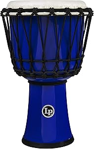 Latin Percussion LP1607BL Circle Djembe 7-inch Blue