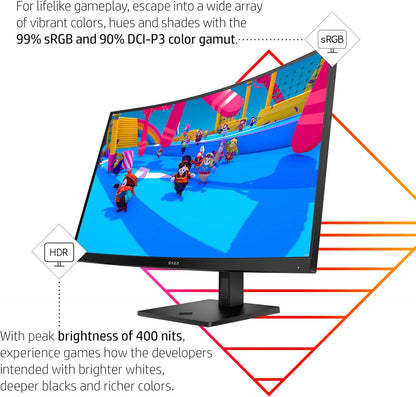 HP OMEN 32c 165Hz QHD Curved Gaming Monitor