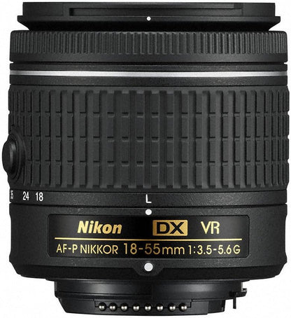 Nikon 18-55mm f/3.5-5.6G VR AF-P DX Zoom Lens