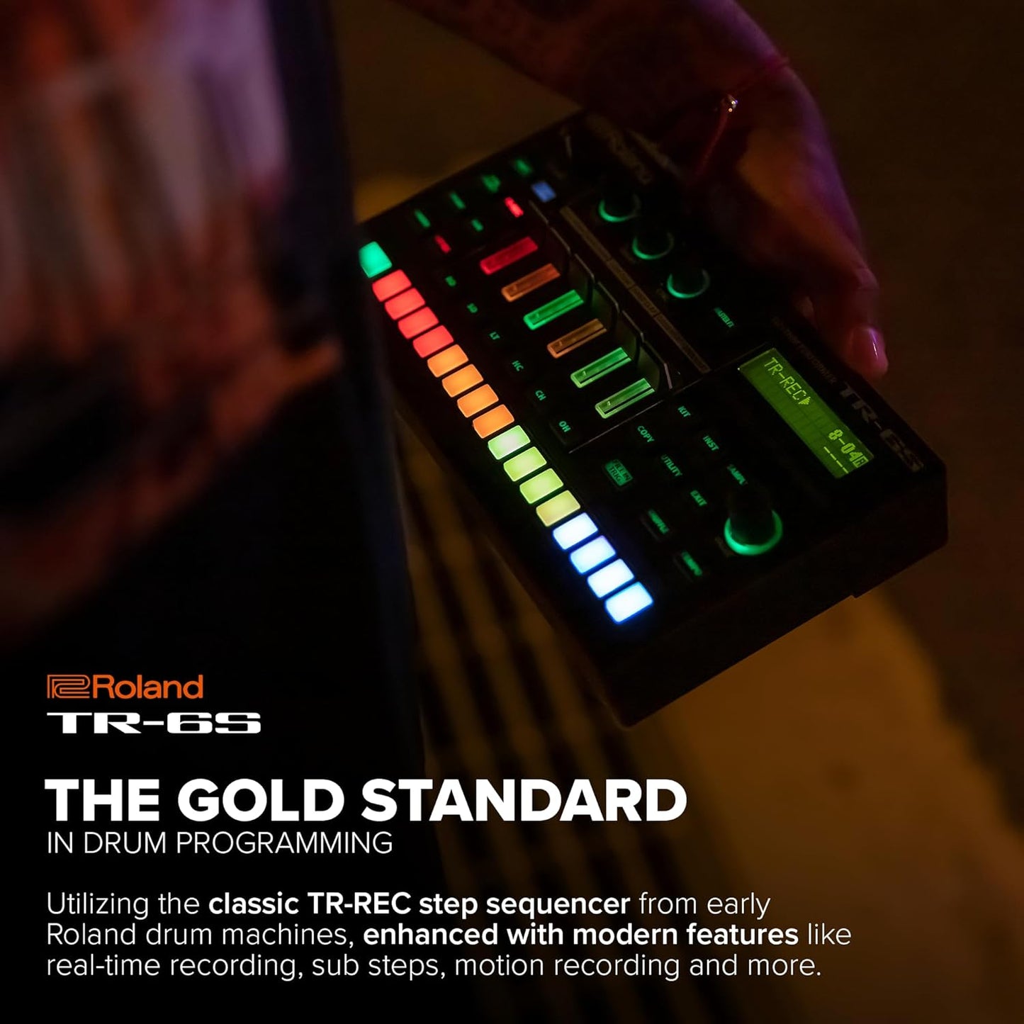 Roland tr-6s Compact TR-8S Drum Machine