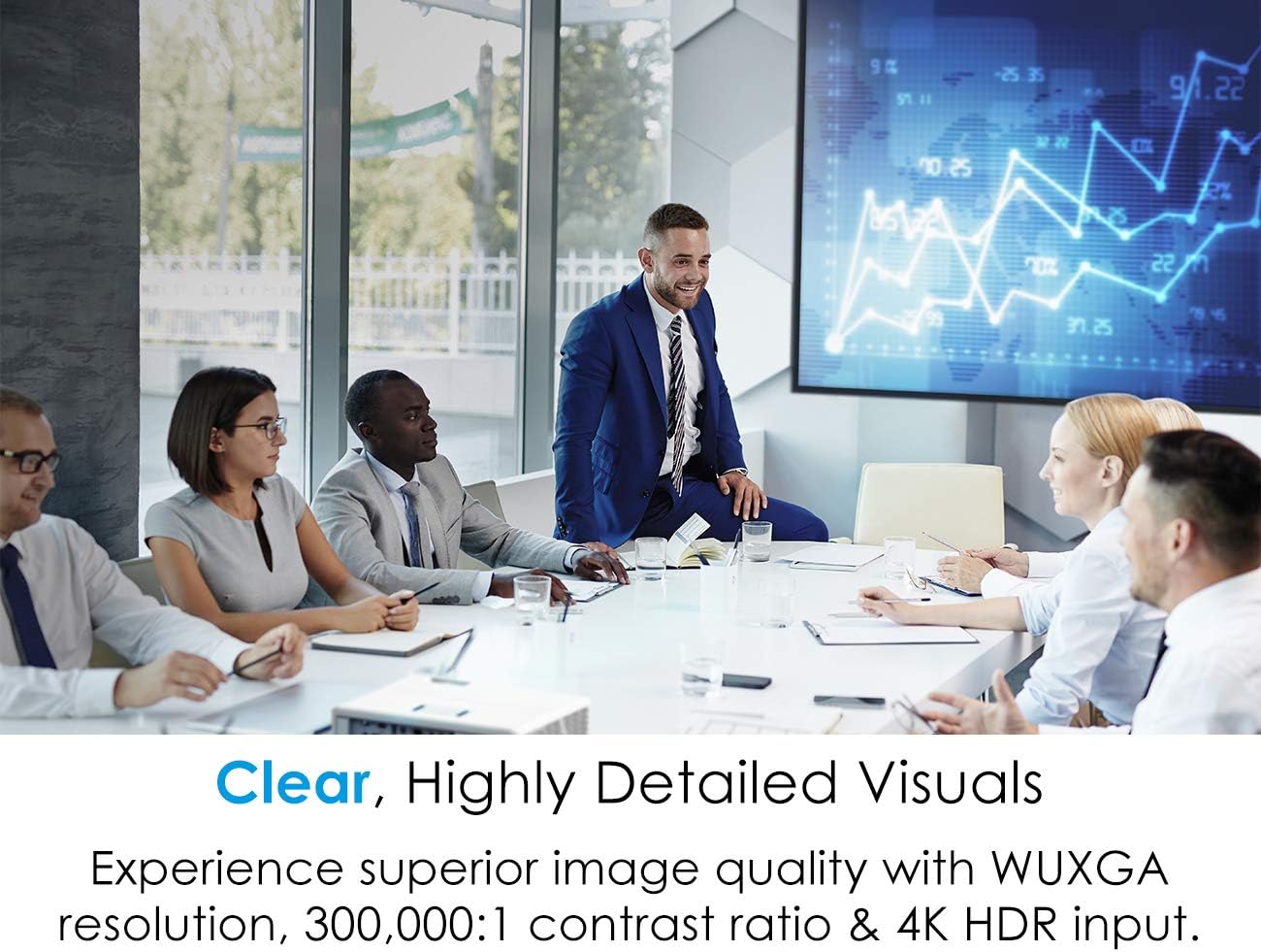 Optoma ZU406 WUXGA Laser Projector 4500 Lumens