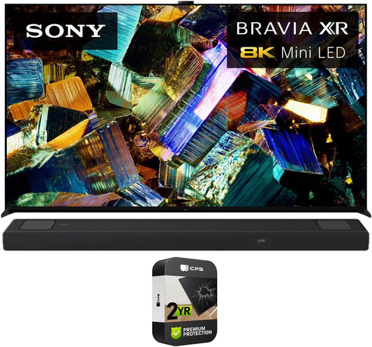 Sony E75SNXR75Z9K 75" 8K Mini LED TV Soundbar Bundle