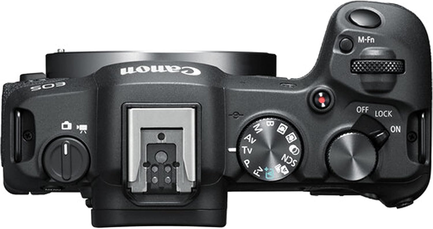 Canon R8 Camera Bundle + 24-50mm & 420-800mm Lens (Renewed)