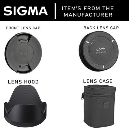 Sigma 210-306 18-35mm f/1.8 Nikon Art Lens Bundle