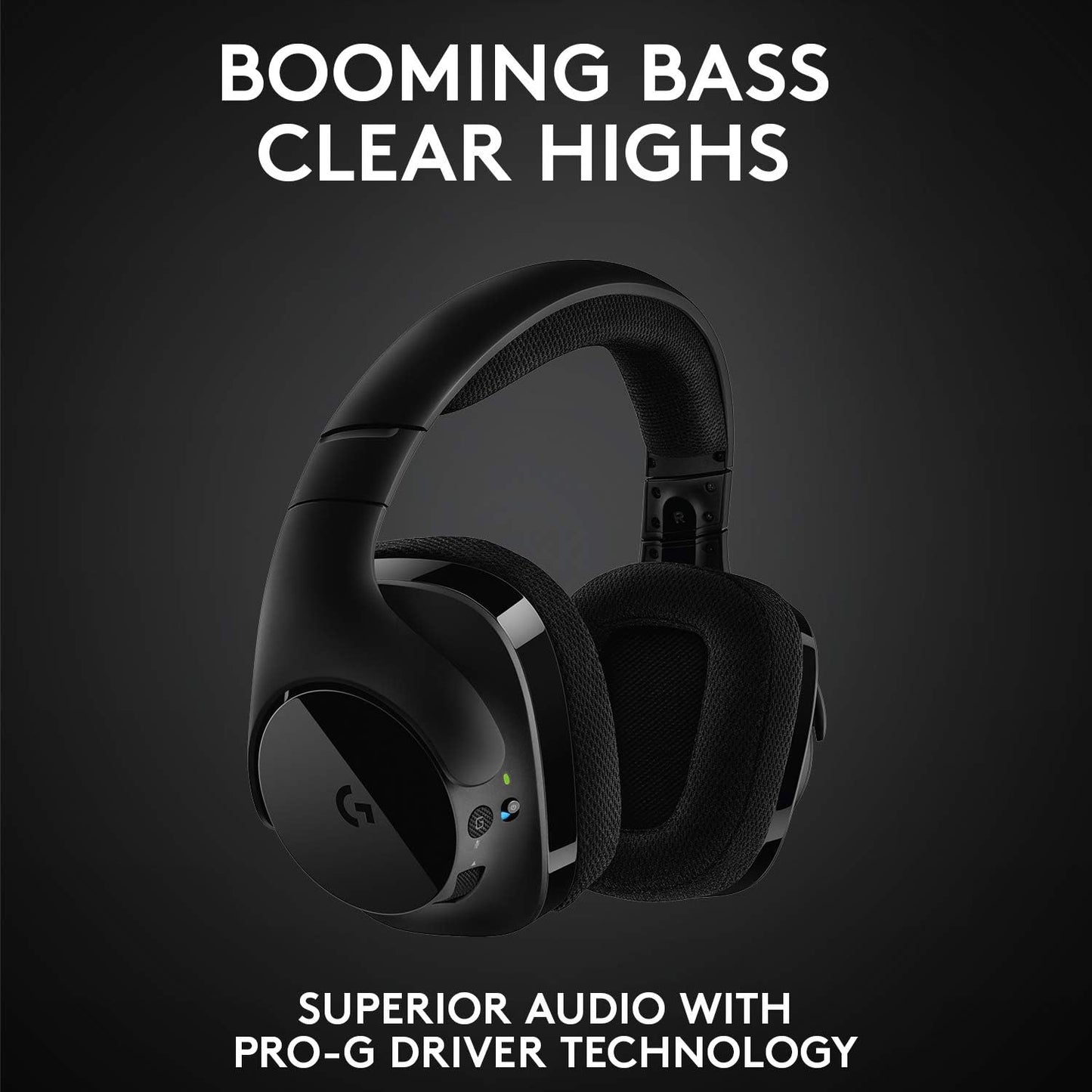 Logitech 981-000632 G533 Wireless DTS 7.1 Surround Gaming Headset