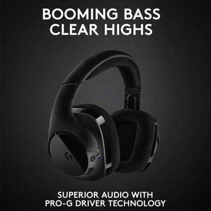 Logitech 981-000632 G533 Wireless DTS 7.1 Surround Gaming Headset