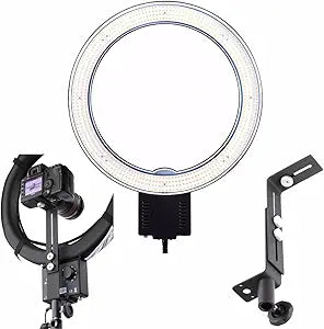 NanGuang 4332265615 19" LED Dimmable Ring Light Kit