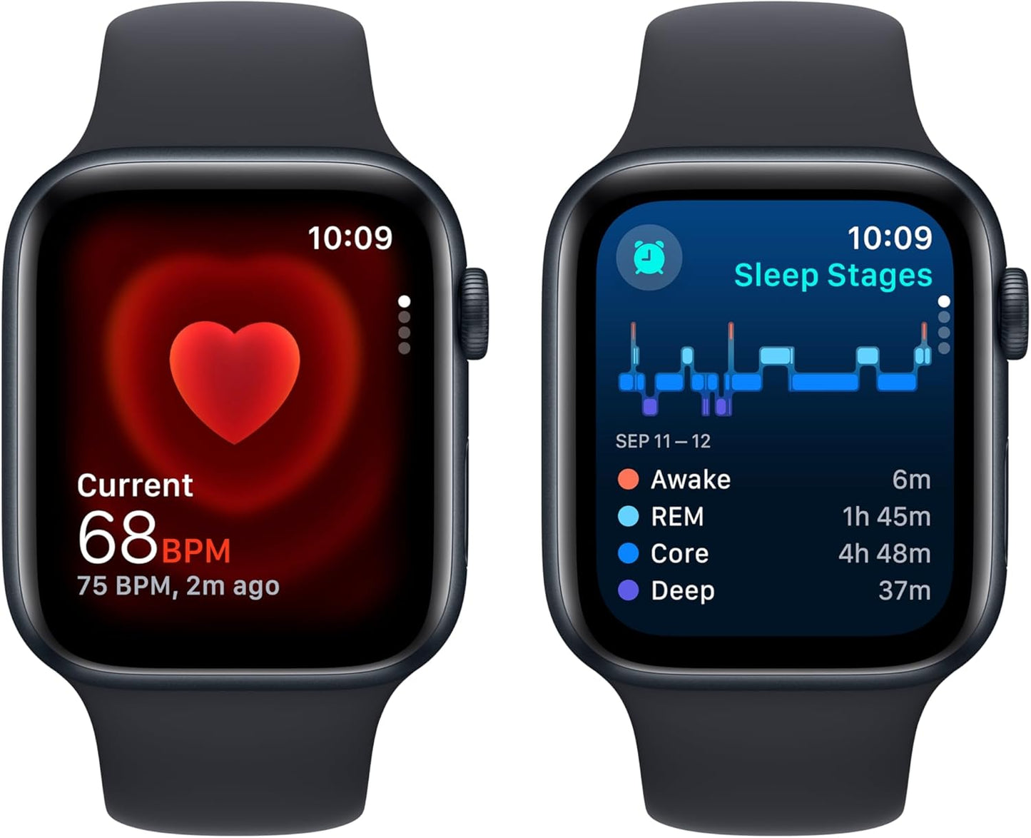 Apple MRE93LL/A Watch SE (2nd Gen): 44mm GPS Smartwatch