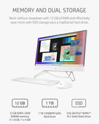 HP 27-cb0052 All-in-One Ryzen 7 Desktop PC