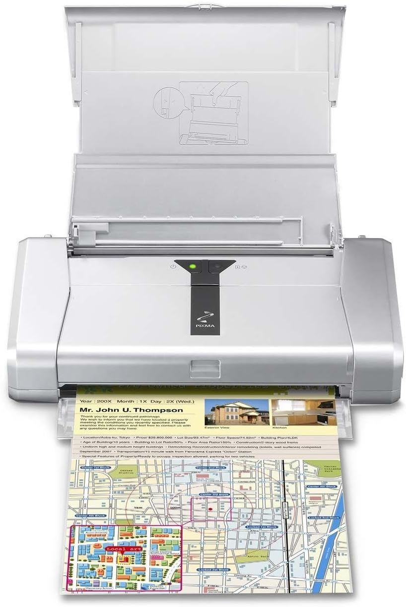 Canon CND1446B002 Pixma iP100 Inkjet Portable Photo Printer