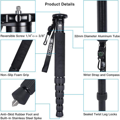 Sirui AM - 306M Aluminum Camera Monopod