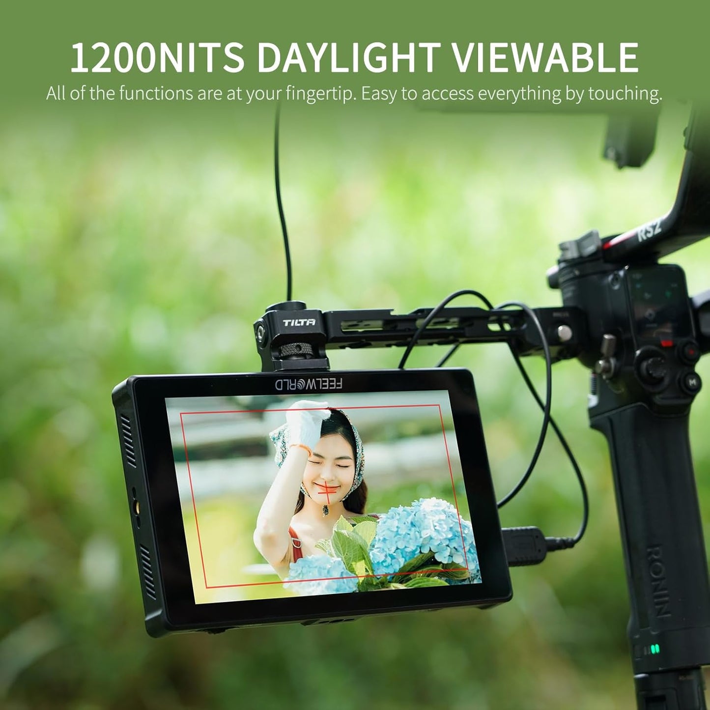 FEELWORLD F7 PLUS-ANP75-AMC7 1200nit Touchscreen Monitor Kit