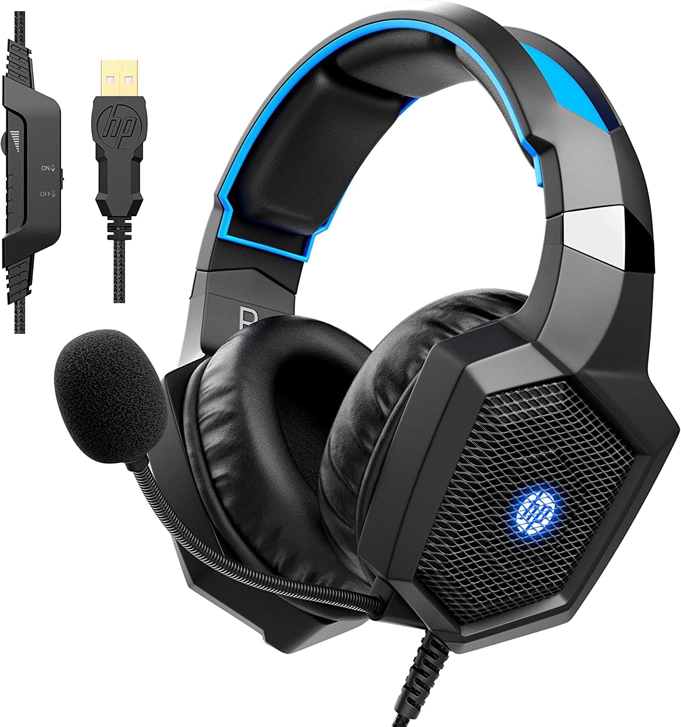 HP H360 USB Gaming Headset 7.1 Surround Sound