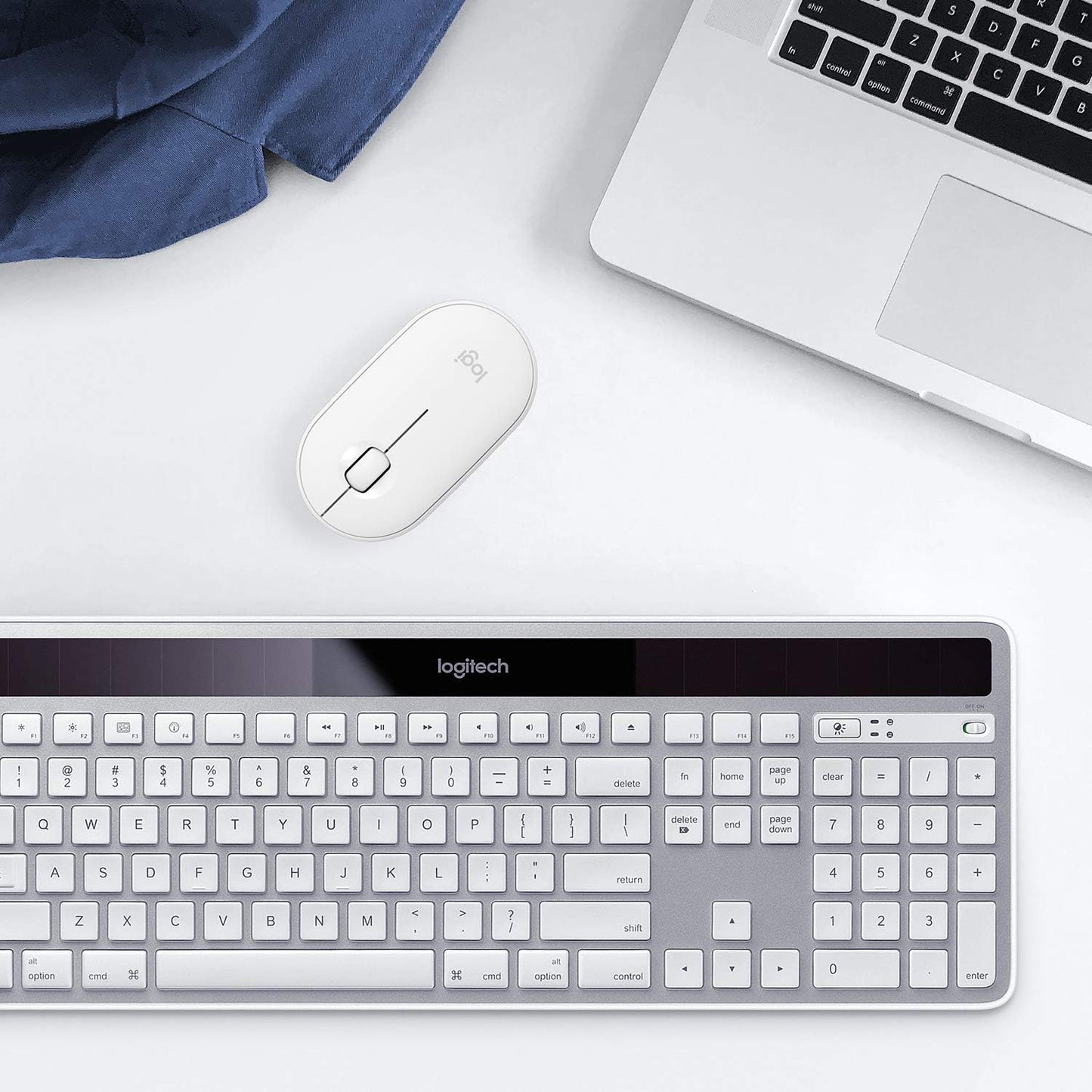 Logitech 920-003472 K750 Wireless Solar Mac Keyboard