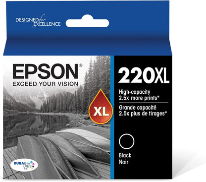Epson T220XL120-S DURABrite Black Ink Cartridge High Capacity