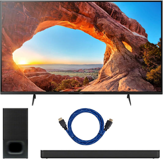 Sony KD43X85J 43-Inch 4K UHD Smart LED TV Bundle