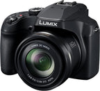 Panasonic DC-FZ80DK Lumix Digital Camera 4K 60x Zoom