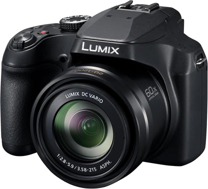 Panasonic DC-FZ80DK Lumix Digital Camera 4K 60x Zoom
