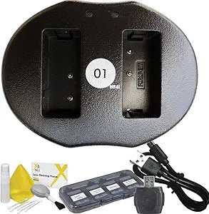Canon CNLPE17KU1B8 Kiss X8i Dual Charger Bundle — main product image