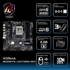 ASRock 90-MXBMW0-A0UAYZ B650M PG Lightning WiFi Motherboard