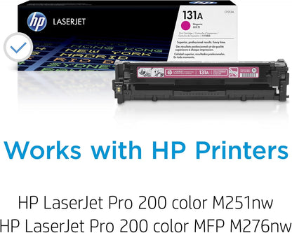 HP CF213A 131A Magenta LaserJet Toner Cartridge