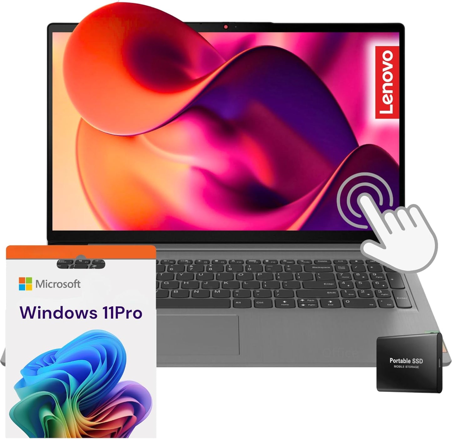 Lenovo 15.6 Ideapad Touchscreen Laptop - i3, 40GB RAM, 1TB Storage, Win 11