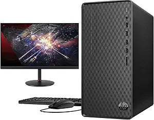 HP AMD R Series Ryzen 7 Desktop Bundle — main product image