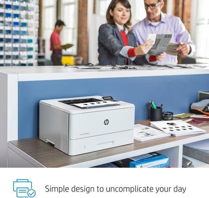HP M404dn LaserJet Pro Monochrome Printer Alexa Ready