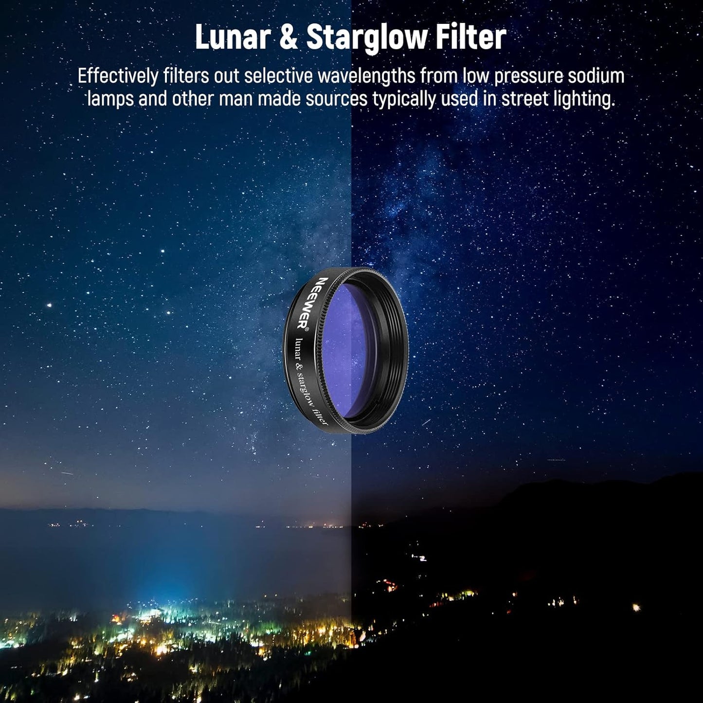 Neewer 10090864 1.25" Telescope Filter Set