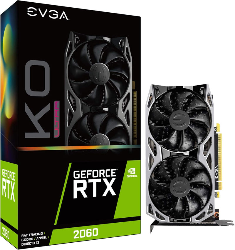 EVGA 06G-P4-2068-KR RTX 2060 KO Ultra Gaming GPU — main product image