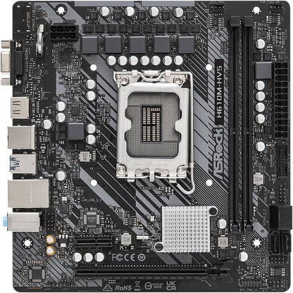ASRock H610M-HVS LGA 1700 DDR4 Micro ATX Motherboard