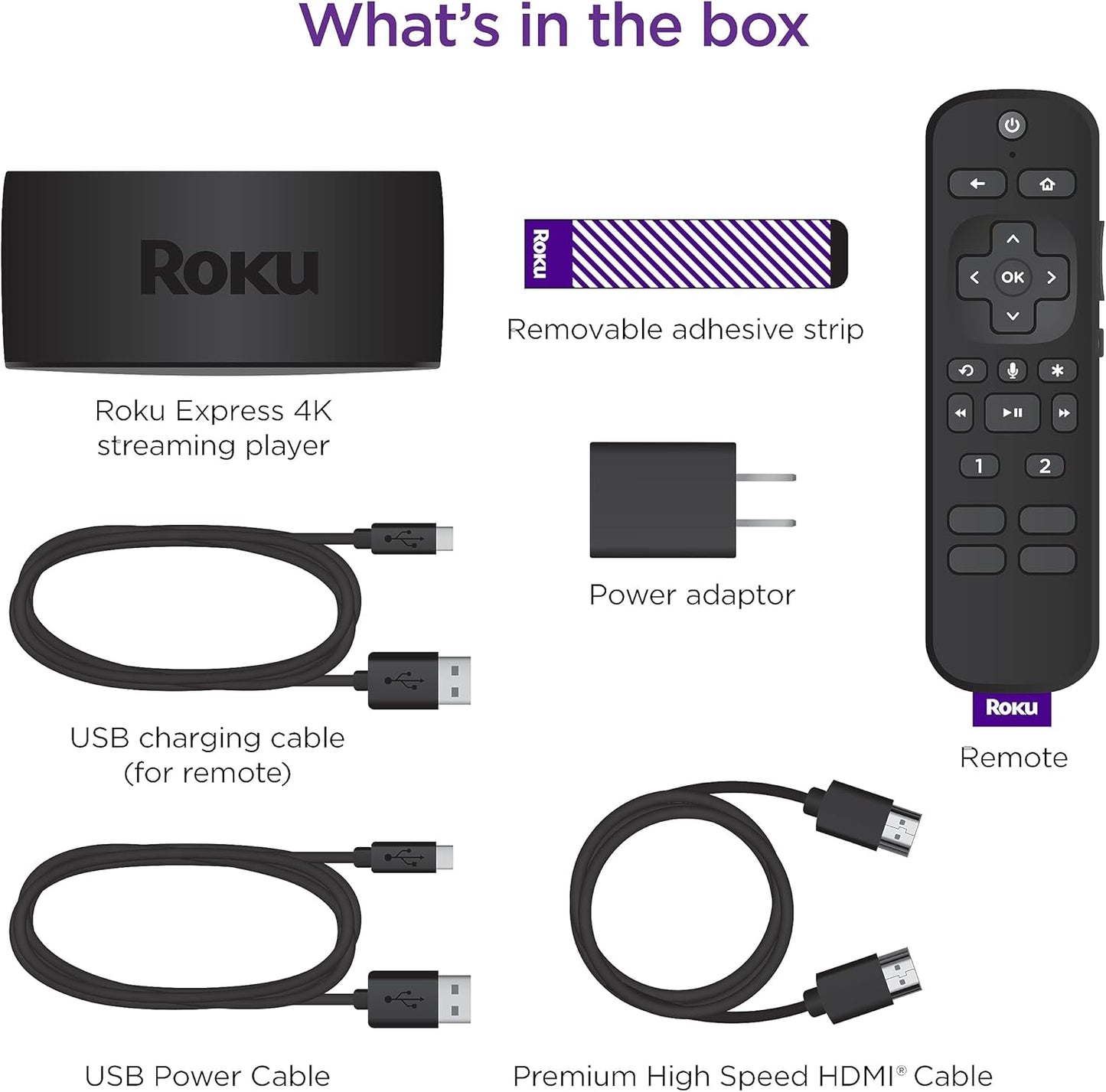 Roku 3942RA2 Express 4K Pro Streaming Device