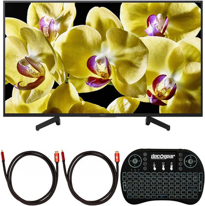 Sony E1SNXBR49X800G 49-Inch 4K HDR LED TV Bundle