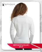 Spyder Women's Quarter Zip Active UPF 30+ Sweatshirt