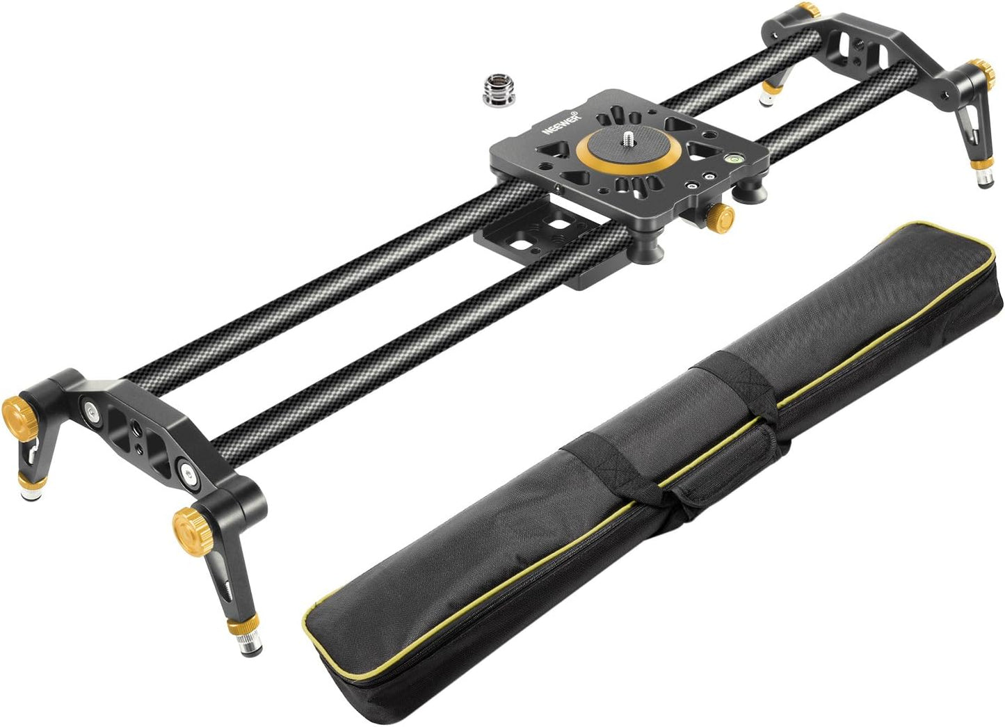 Neewer 47.2" Carbon Fiber Camera Slider: Video Stabilizer