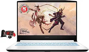 MSI Sword15001 i7 RTX 3050 Ti Gaming Laptop 2TB SSD