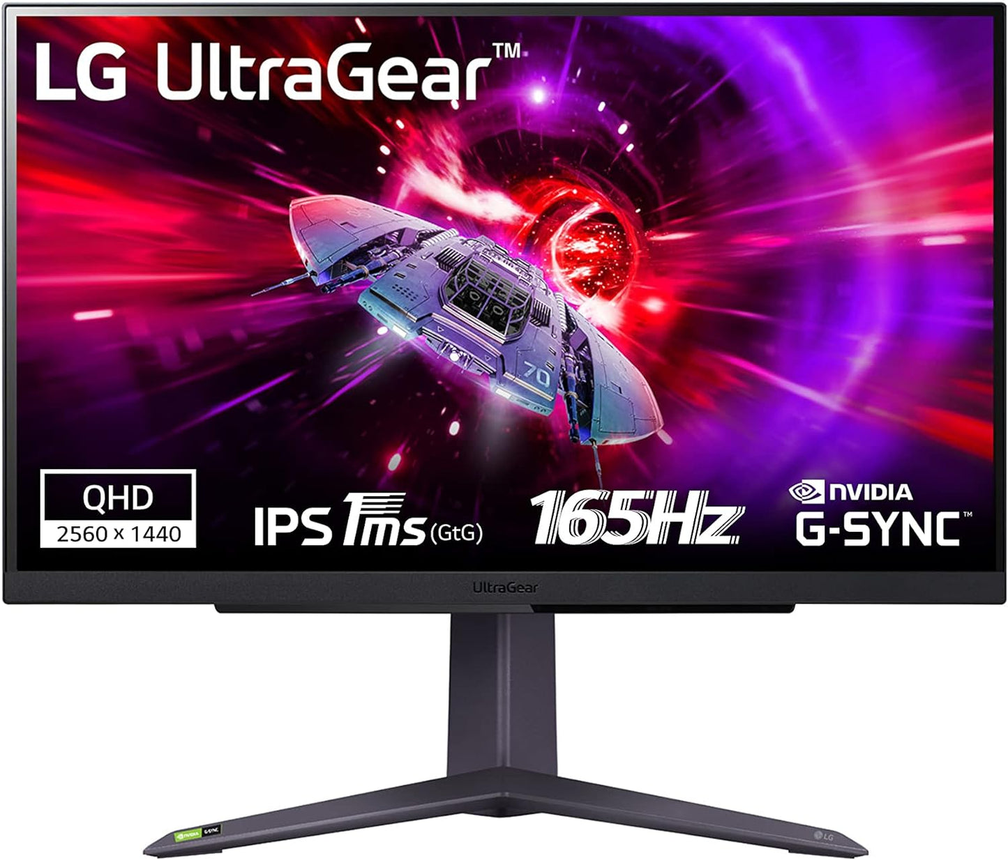 LG 27GR75Q-B 27" Ultragear Gaming Monitor Renewed