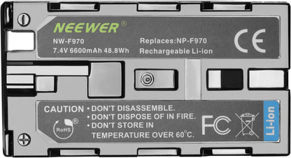Neewer NW-F970 Battery & LCD Charger Kit