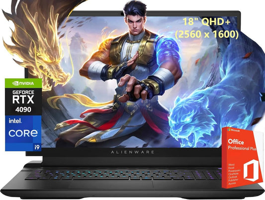 Alienware R2 M18 RTX 4090 Gaming Laptop, i9, 64GB, 8TB