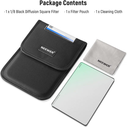 Neewer 10102361 4"x5.65" Black Diffusion Mist Filter