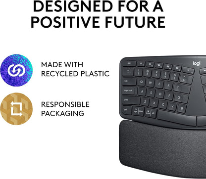 Logitech 920-009166 ERGO K860 Wireless Ergonomic Keyboard