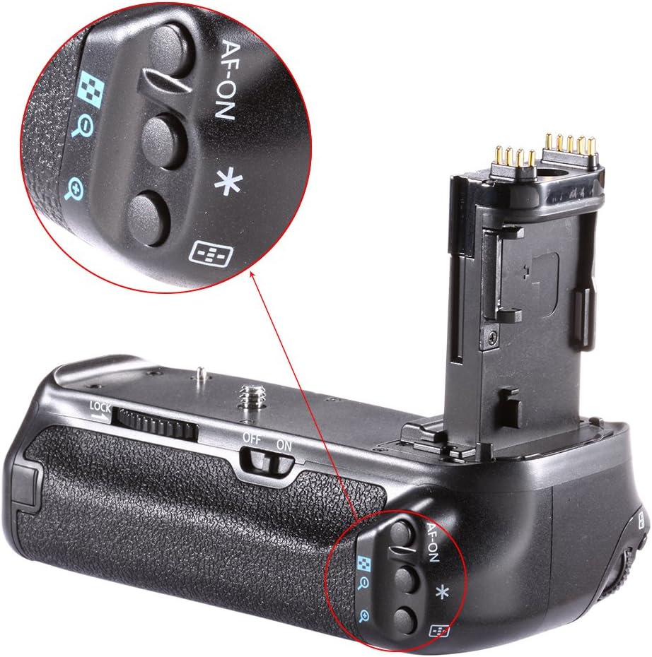 Neewer 10087195 Battery Grip for Canon EOS 90D 80D 70D